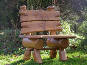 DREWMAR garden oakwood furniture bench tables chairs Polish