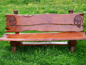 DREWMAR garden oakwood furniture bench tables chairs Polish